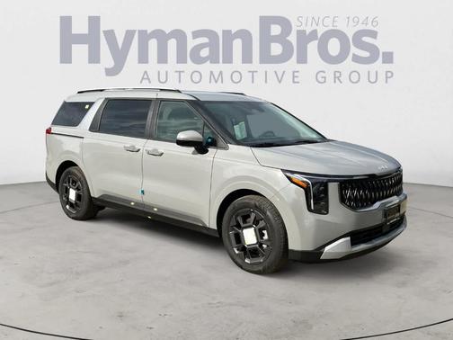 Ceramic Silver 2026 Kia Carnival Hybrid EX