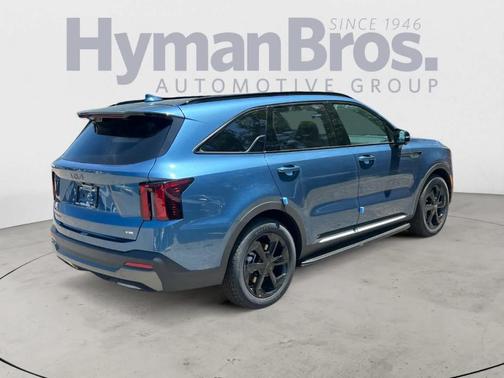 Mineral Blue 2026 Kia Sorento Hybrid X-LINE SX PRESTIGE