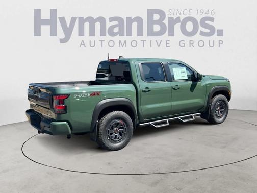Green 2026 Nissan Frontier PRO-4X