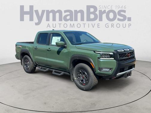 Green 2026 Nissan Frontier PRO-4X