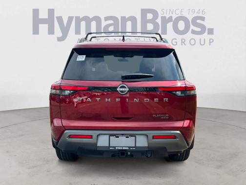 Scarlet Ember 2026 Nissan Pathfinder Platinum