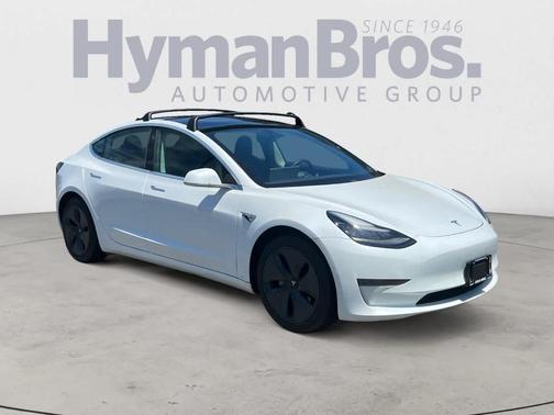 Pearl White Multi 2020 Tesla Model 3 Standard Range Plus