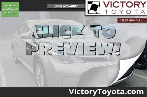 2017 Toyota Avalon Hybrid Limited