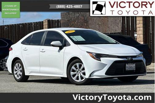 Ice Cap 2025 Toyota Corolla LE