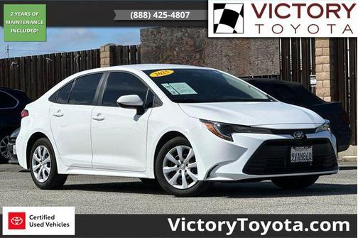 Ice Cap 2025 Toyota Corolla LE