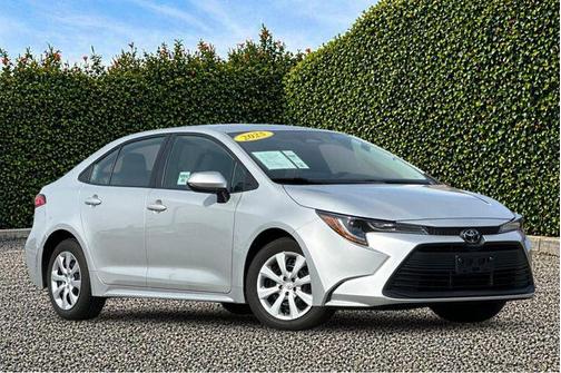 Classic Silver Metallic 2025 Toyota Corolla LE