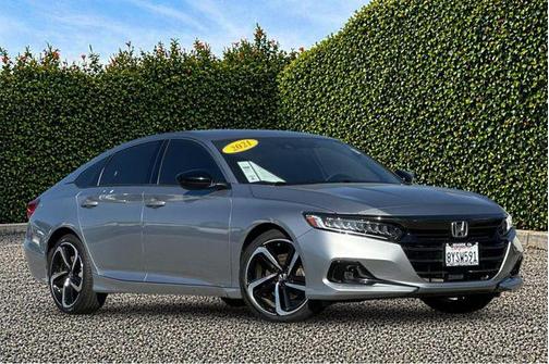 Crystal Black Pearl 2021 Honda Accord Sport 1.5T