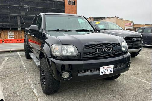 Black 2005 Toyota Tundra Limited Double Cab