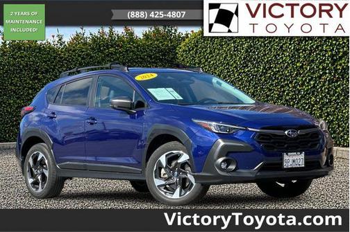 Sapphire Blue Pearl 2024 Subaru Crosstrek Limited
