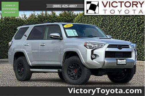 Classic Silver Metallic 2021 Toyota 4Runner TRD Off Road Premium