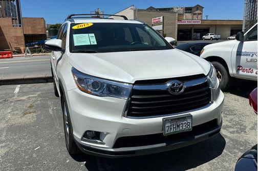 Blizzard Pearl 2015 Toyota Highlander Limited