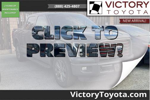 Gray 2016 Ford F-150 Lariat