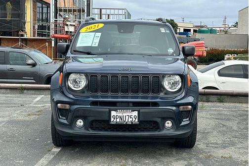 Slate Blue Pearlcoat 2021 Jeep Renegade 80th Anniversary 4x4