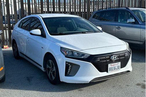 Ceramic White 2017 Hyundai IONIQ Hybrid SEL
