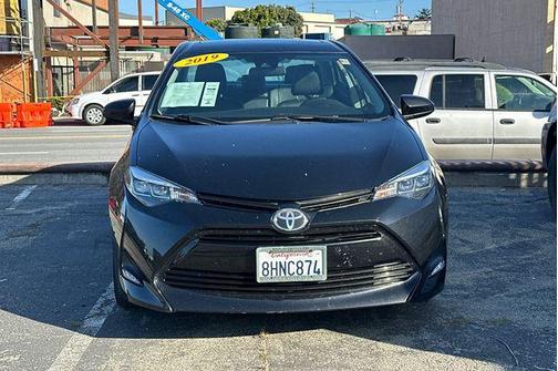 Black Sand Pearl 2019 Toyota Corolla XLE