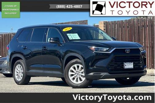 Midnight Black 2024 Toyota Grand Highlander XLE