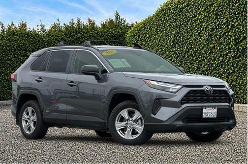 Magnetic Gray Metallic 2025 Toyota RAV4 Hybrid LE