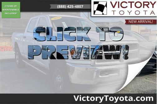 Bright White Clearcoat 2016 RAM 2500 Tradesman
