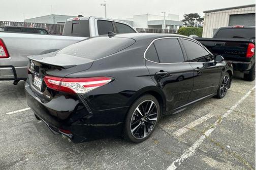 Midnight Black Metallic 2020 Toyota Camry XSE
