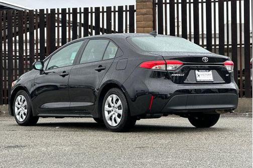 Midnight Black Metallic 2025 Toyota Corolla LE