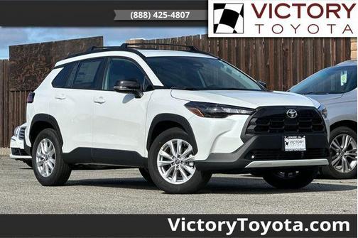 Wind Chill Pearl 2026 Toyota Corolla Cross LE