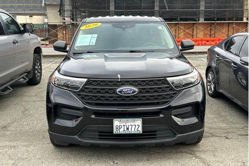 Agate Black Metallic 2020 Ford Explorer Base