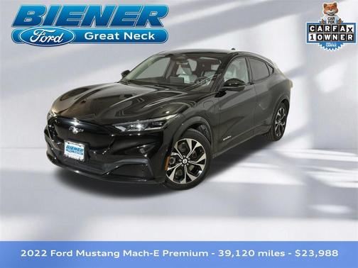 SHADOW BLACK 2022 Ford Mustang Mach-E Premium