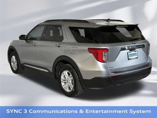 ICONIC SILVER METALLIC 2023 Ford Explorer XLT