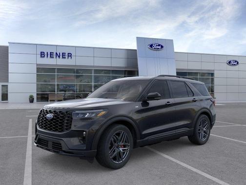 AGATE BLACK METALLIC 2026 Ford Explorer ST-Line