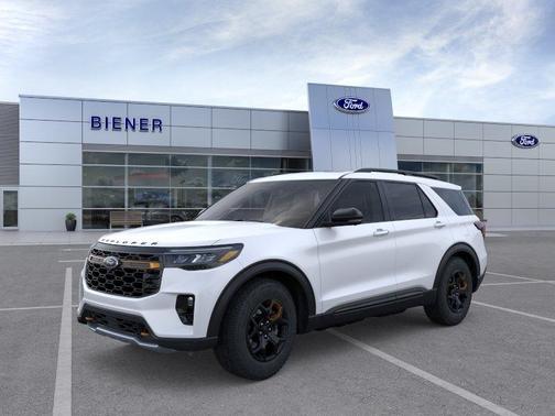 STAR WHITE MET TRI-COAT 2026 Ford Explorer Tremor