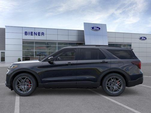 AGATE BLACK METALLIC 2026 Ford Explorer ST