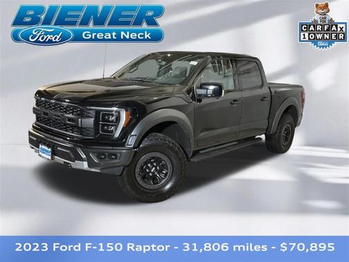 AGATE BLACK METALLIC 2023 Ford F-150 Raptor