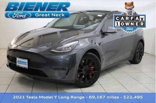 2021 Tesla Model Y Long Range Dual Motor All-Wheel Drive