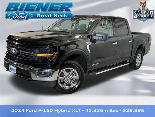AGATE BLACK METALLIC 2024 Ford F-150 XLT