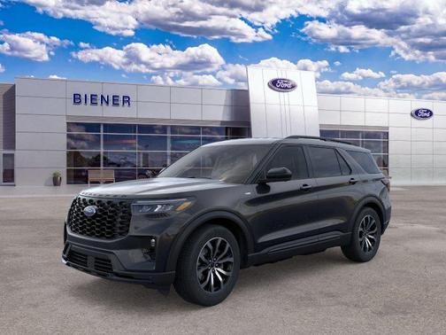 AGATE BLACK METALLIC 2026 Ford Explorer ST-Line