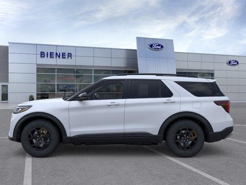 SPACE WHITE METALLIC 2026 Ford Explorer Tremor
