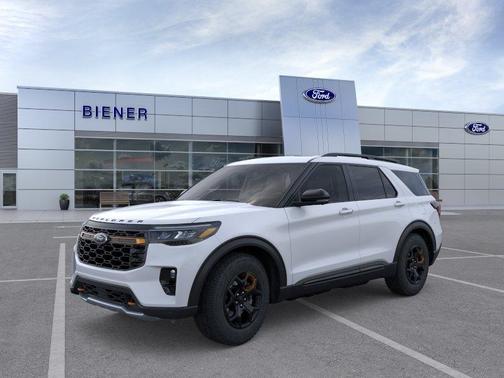 SPACE WHITE METALLIC 2026 Ford Explorer Tremor