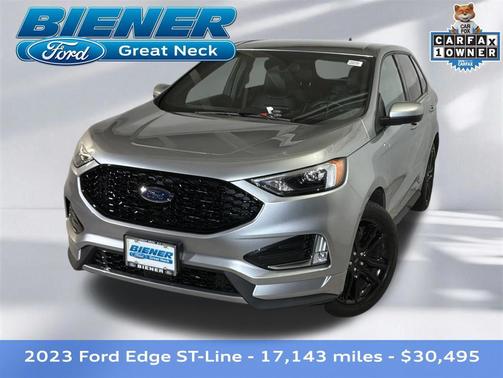 ICONIC SILVER 2023 Ford Edge ST Line