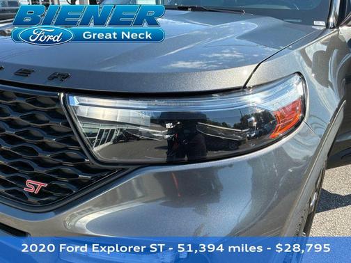 MAGNETIC METALLIC 2020 Ford Explorer ST