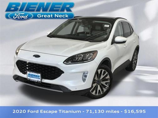 STAR WHITE METALLIC TRI-COAT 2020 Ford Escape Titanium