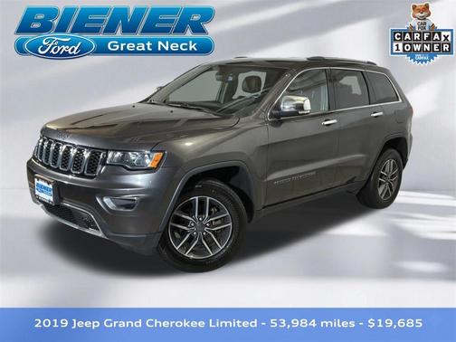 Granite Crystal Metallic Clearcoat 2019 Jeep Grand Cherokee Limited