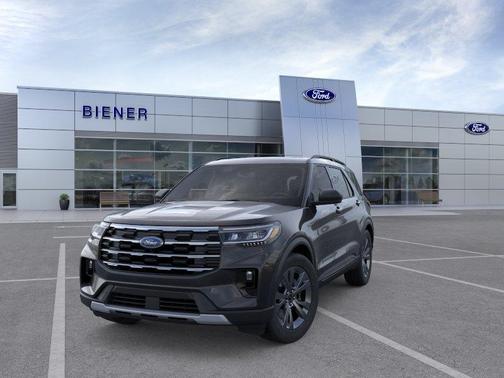 AGATE BLACK METALLIC 2026 Ford Explorer Active