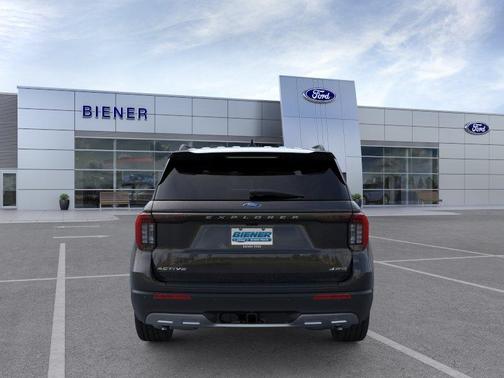 AGATE BLACK METALLIC 2026 Ford Explorer Active