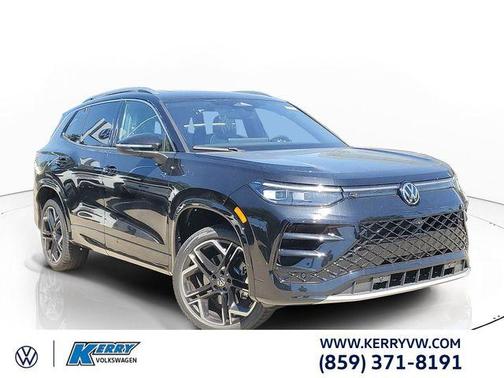 Deep Black Pearl Effect 2026 Volkswagen Tiguan 2.0T SEL R-Line Turbo