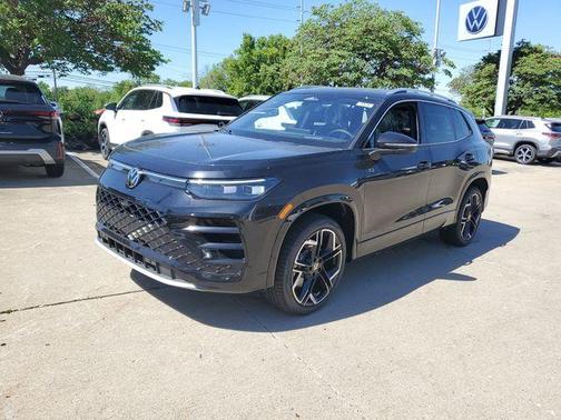 Deep Black Pearl Effect 2026 Volkswagen Tiguan 2.0T SEL R-Line Turbo