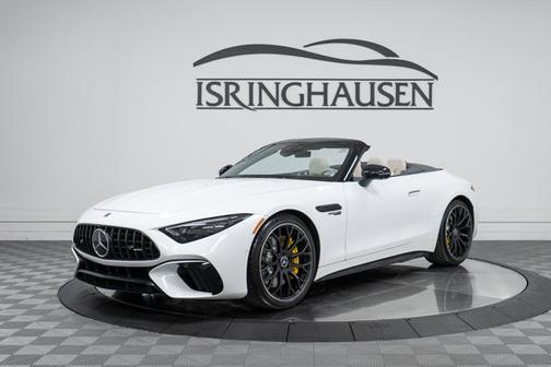 MANUFAKTUR Moonlight White Metallic 2022 Mercedes-Benz AMG SL 63 AMG SL 63