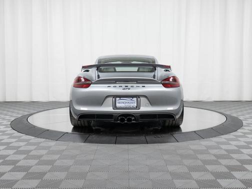GT Silver Metallic 2016 Porsche Cayman GT4