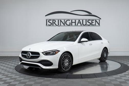 Polar White 2023 Mercedes-Benz C-Class C300 4MATIC