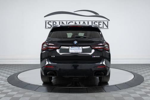Black Sapphire Metallic 2023 BMW X3 M40i