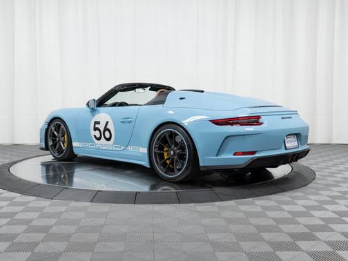 Paint to Sample - Gulf Blue 2019 Porsche 911 Speedster